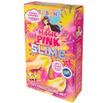 SLIME ZESTAW DIY MAGIC PINK XL TUBAN