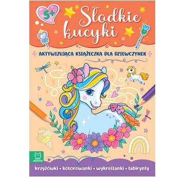 SŁODKIE KUCYKI AKTYWIZUJĄCA KSIĄŻECZKA