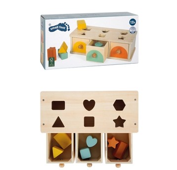 SORTER KSZTAŁTÓW I KOLORÓW MONTESSORI- SMALL FOOT