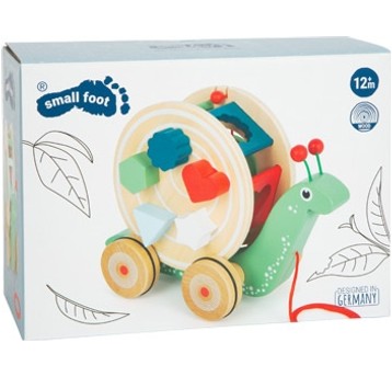 SORTER ŚLIMAK DO CIĄGNIĘCIA- SMALL FOOT