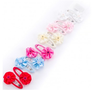 SPINKA DO WŁOSÓW 1 SZT. B-1265 KWIATEK MATERIAŁ.