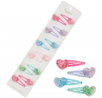 SPINKA DO WŁOSÓW 1 SZT. B-2770 SERCE BROKAT