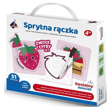 SPRYTNA RĄCZKA OWOCE I WARZYWA 51 EL. - ASKATO
