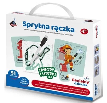 SPRYTNA RĄCZKA ZAWODY I LITERKI 51 EL. - ASKATO