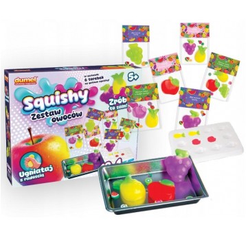 SQUISHY ZESTAW OWOCÓW - DUMEL