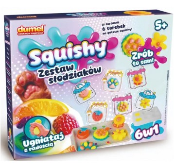SQUISHY - ZESTAW SŁODKOŚCI - DUMEL