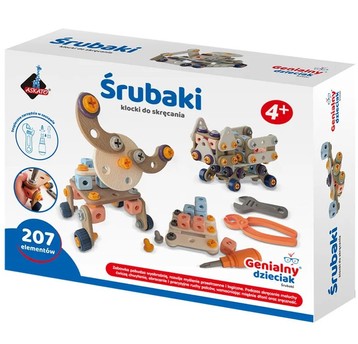 ŚRUBAKI KLOCKI 207 EL. - ASKATO