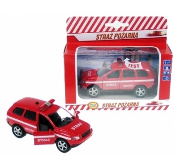 STRAŻ 11CM METALOWA ZE ŚWIATŁEM I GŁOSEM