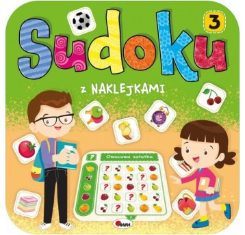 SUDOKU Z NAKLEJKAMI 3 MOREX