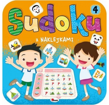 SUDOKU Z NAKLEJKAMI 4 MOREX