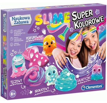 SUPER KOLOROWE SLIME - CLEMENTONI