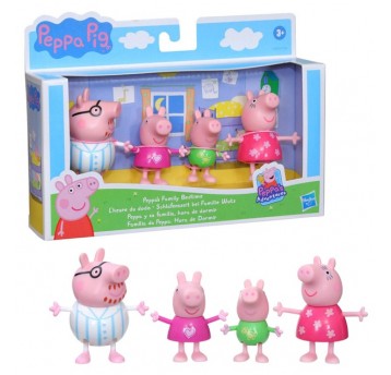 ŚWINKA PEPPA FIGURKI RODZINY PEPPY BEDTIME