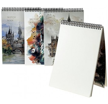 SZKICOWNIK A4 NA SPIRALI