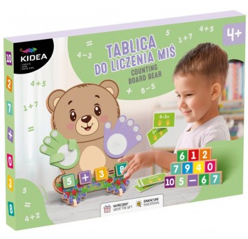 TABLICA DO LICZENIA MIŚ KIDEA