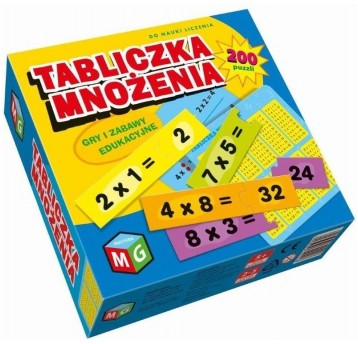 TABLICZKA MNOŻENIA - GRY I ZABAWY EDUKACYJNE