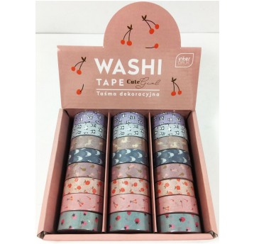 TAŚMA DEKORACYJNA WASHI CUTE GIRL 5m