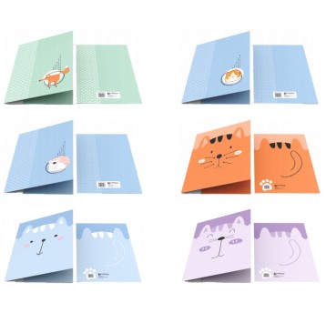 TECZKA A4 Z GUMKĄ KIDS WEKTOR