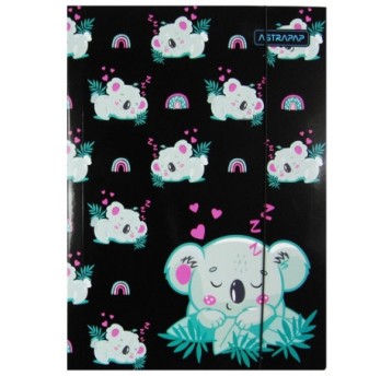 TECZKA Z GUMKĄ A4 KOALA