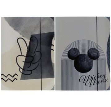 TECZKA Z GUMKĄ A4 MICKEY MOUSE