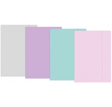 TECZKA Z GUMKĄ A4 PASTEL INTERDRUK