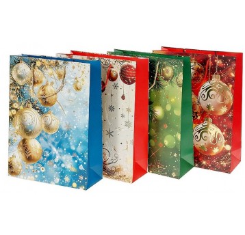 TORBA PREZENTOWA ŚWIĄTECZNA L