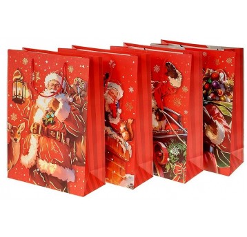 TORBA PREZENTOWA ŚWIĄTECZNA L