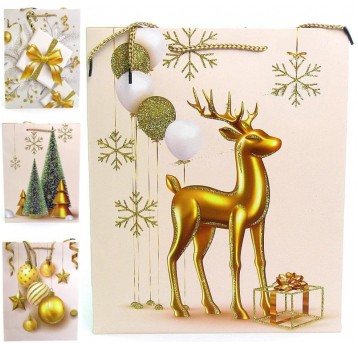 TORBA PREZENTOWA ŚWIĄTECZNA M