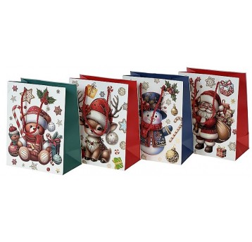 TORBA PREZENTOWA ŚWIĄTECZNA S