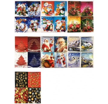 TORBA PREZENTOWA ŚWIĄTECZNA S T-8L