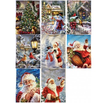 TORBA PREZENTOWA ŚWIĄTECZNA XL T-10L