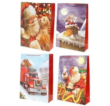 TORBA PREZENTOWA ŚWIĄTECZNA XXL