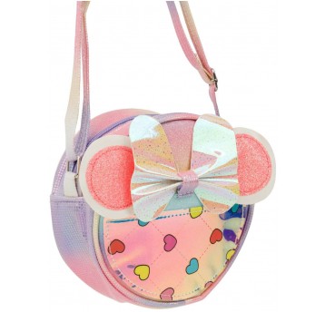 TOREBKA NA RAMIĘ B-2806 USZY MINNIE HOLOGRAF SERCA