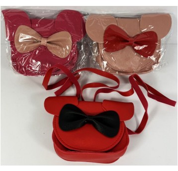 TOREBKA NA RAMIĘ CZERWONA MINNIE B-1802 MAT