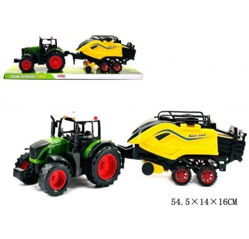 TRAKTOR Z MASZYNĄ ROLNICZĄ