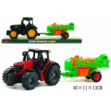 TRAKTOR Z MASZYNĄ ROLNICZĄ