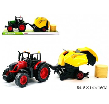 TRAKTOR Z MASZYNĄ ROLNICZĄ