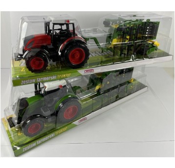 TRAKTOR Z MASZYNĄ ROLNICZĄ