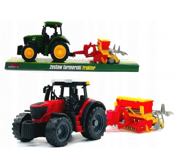 TRAKTOR Z MASZYNĄ ROLNICZĄ