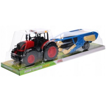 TRAKTOR Z MASZYNĄ ROLNICZĄ