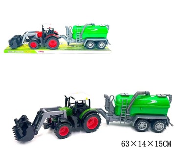 TRAKTOR Z MASZYNĄ ROLNICZĄ