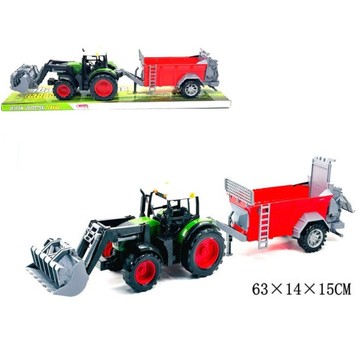 TRAKTOR Z MASZYNĄ ROLNICZĄ