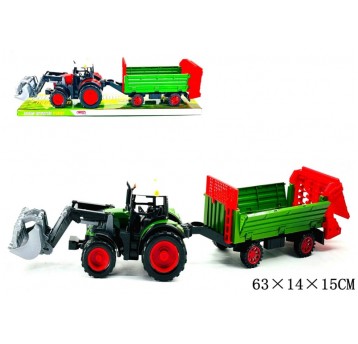 TRAKTOR Z MASZYNĄ ROLNICZĄ