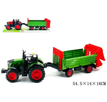 TRAKTOR Z MASZYNĄ ROLNICZĄ