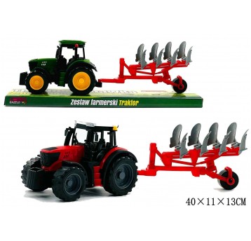TRAKTOR Z MASZYNĄ ROLNICZĄ