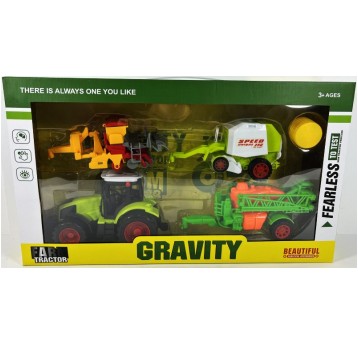 TRAKTOR Z MASZYNAMI 486