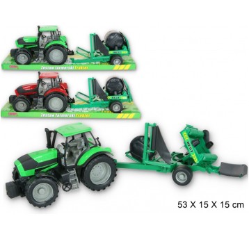 TRAKTOR Z OWIJARKĄ 52cm