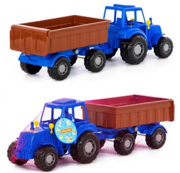 TRAKTOR Z PRZYCZEPA ALTAJ POLESIE