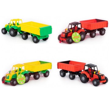 TRAKTOR Z PRZYCZEPĄ MAJSTER 35257