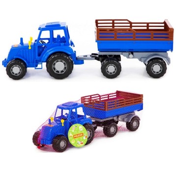 TRAKTOR Z PRZYCZEPĄ MAJSTER 84781 POLESIE