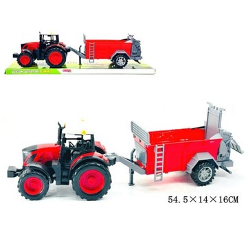 TRAKTOR Z ROZRZUTNIKIEM